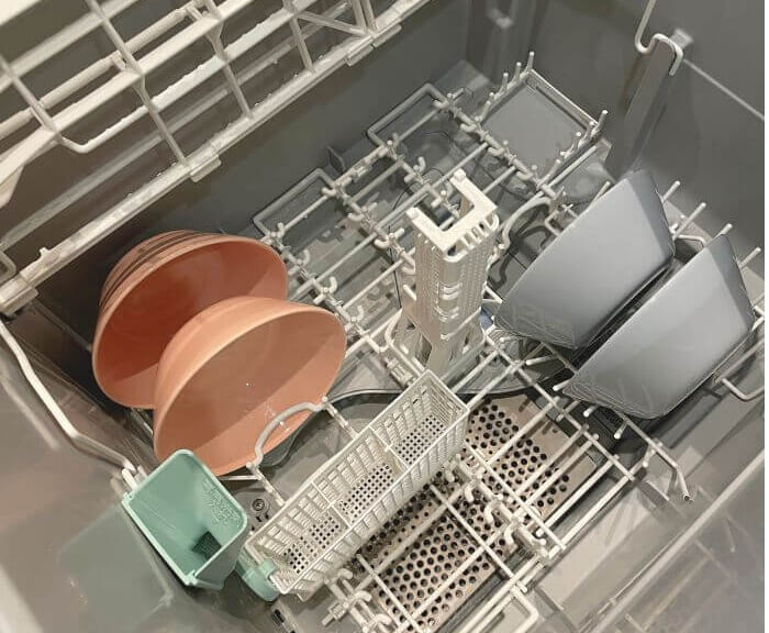 食洗機に入れた様子